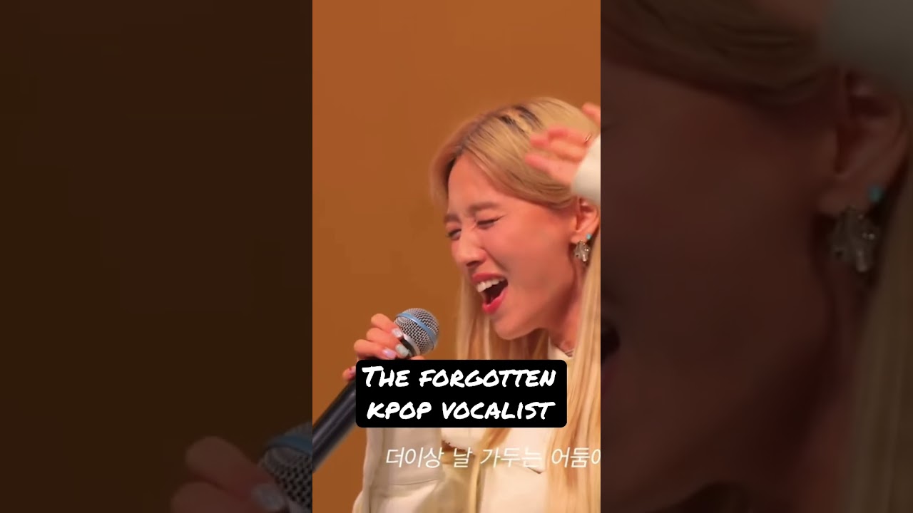 Sunye&rsquo;s high note - cover IU &lsquo;My Sea&rsquo; Legendary Kpop 2nd gen vocal #wondergirls