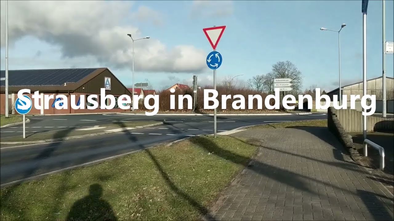 Strausberg in Brandenburg - Spaziergang