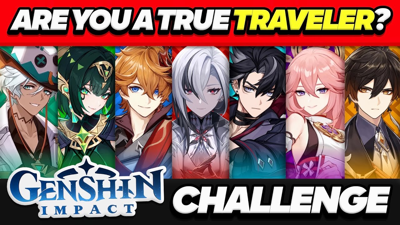 GENSHIN QUIZ: ARE YOU THE ONE TRUE TRAVELER OF TEYVAT? 🏆🔥😎 GENSHIN IMPACT QUIZ