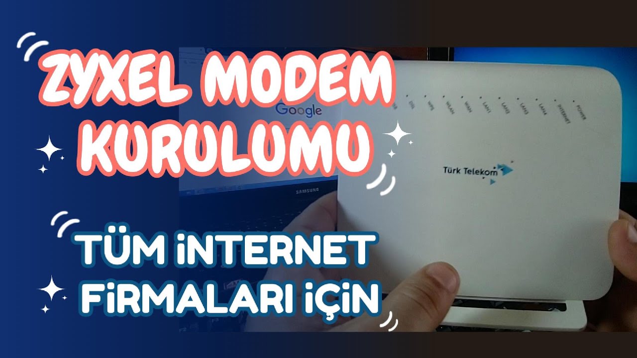 ★ ★ ★ Zyxel Modem Kurulumu  ★ ★ Ayrıntılı Basit Anlatım | VMG3312-B10B