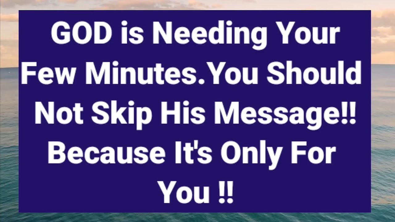 THE ULTIMATE WARNING OF GOD TO YOU