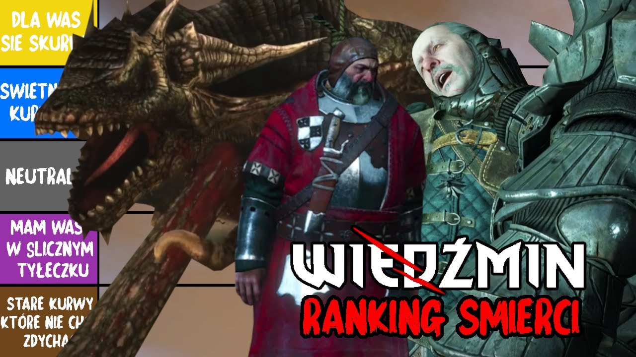 RANKING ŚMIERCI W SERII WIEDŹMIN!