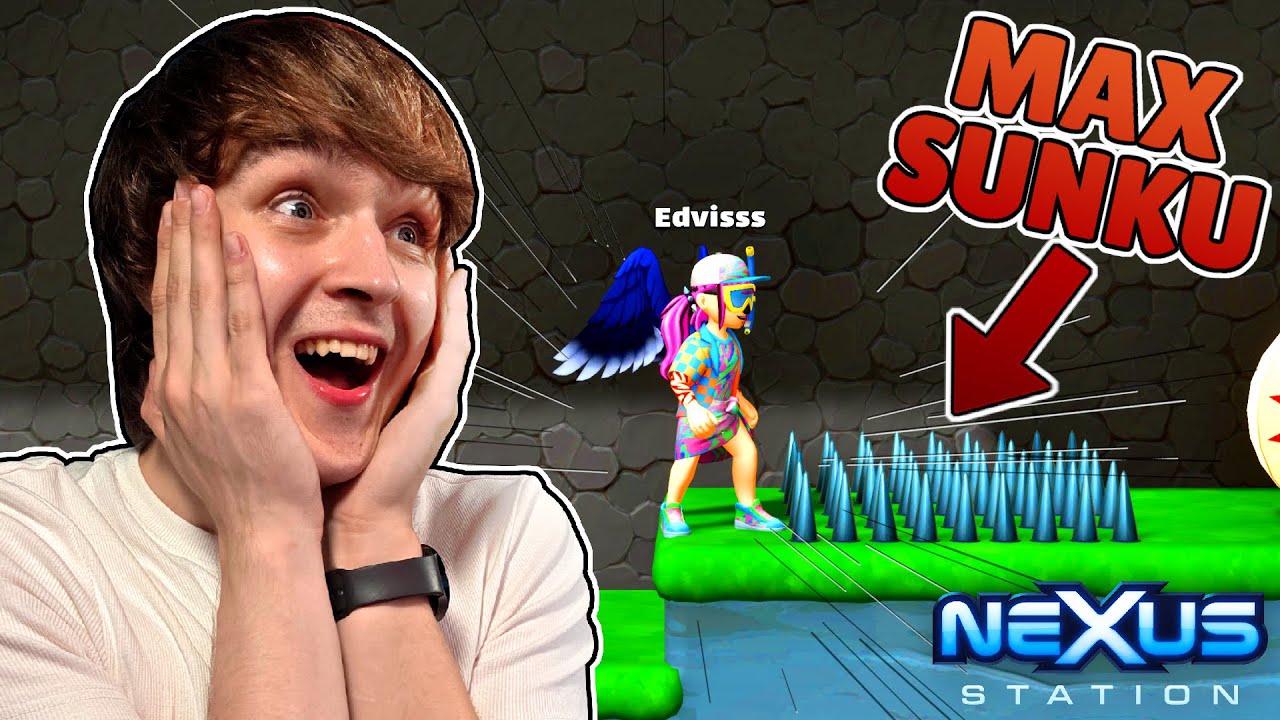 SUKŪRIAU ŽIAURIAI SUNKŲ PARKOUR'Ą! // Nexus Station