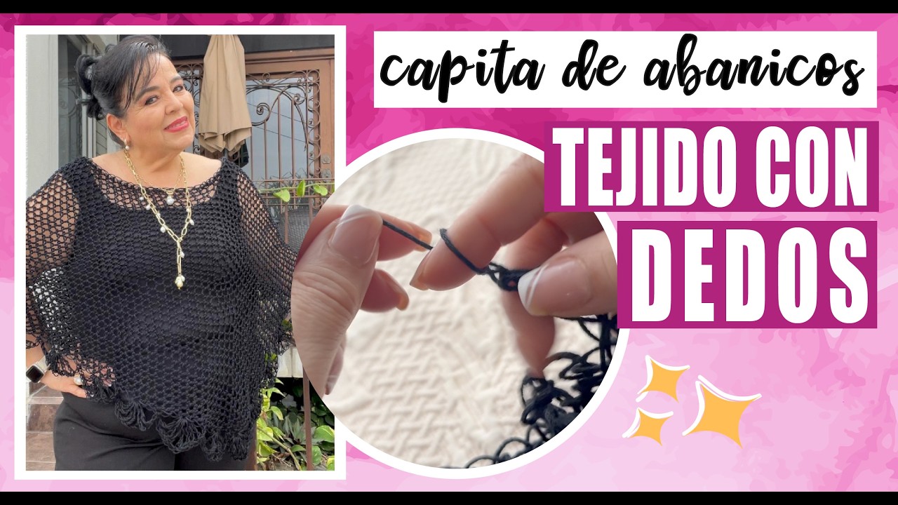 Aprende a Tejer una Capita con los Dedos en 1 Hora 🧶 Sin Agujas | Ideal para Principiantes