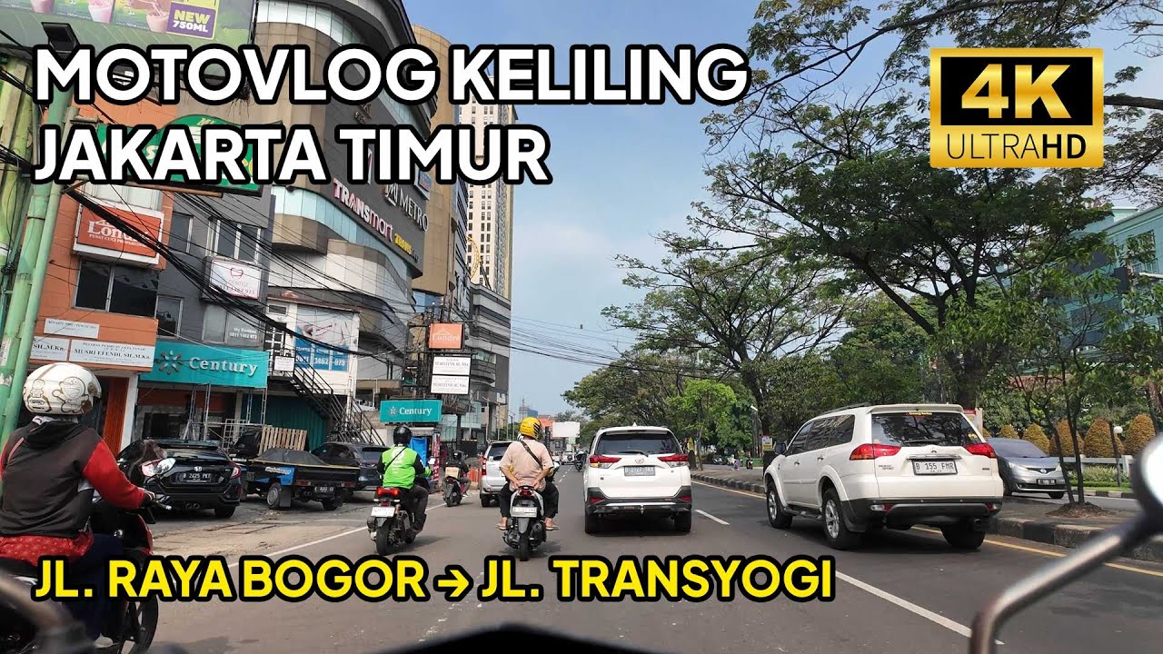 Motovlog Keliling Jakarta Timur dari Jl. Raya Bogor sampai Jl. Transyogi Alternatif Cibubur