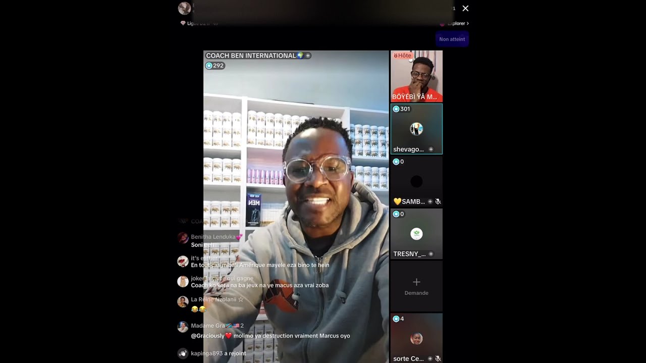 marcus biduaya alobi coach ben International / ben nsuka azoluka succ&egrave;s! partie 4