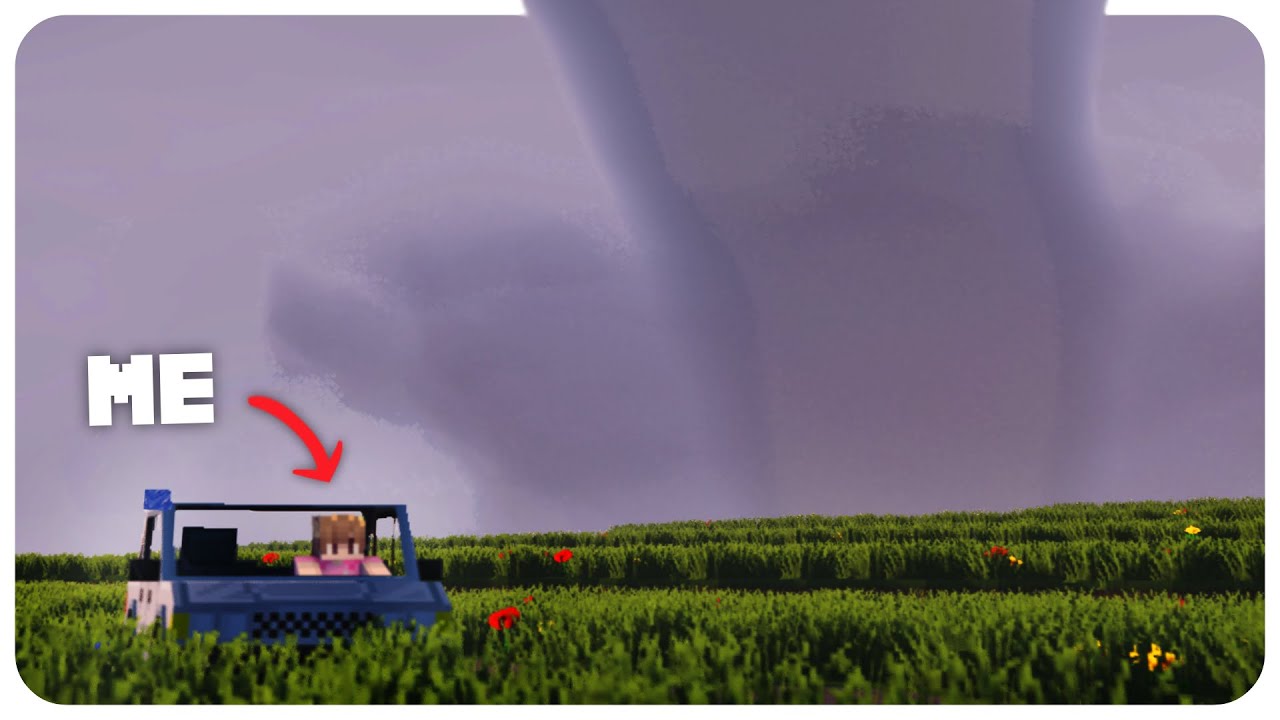 I Finally Went Storm Chasing In Minecraft!