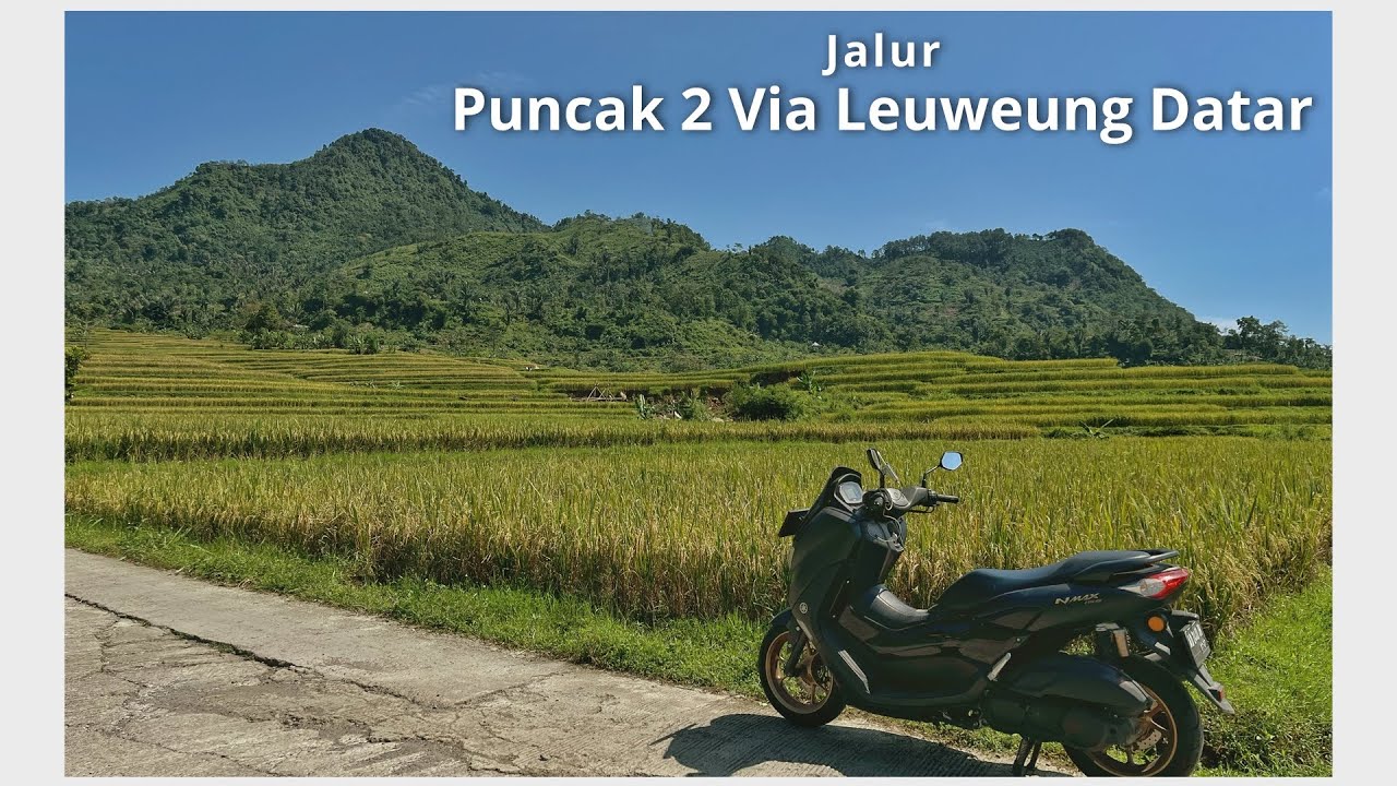 Jalur Puncak 2 via Leuweung Datar | jalur alteranatif puncak pass bogor