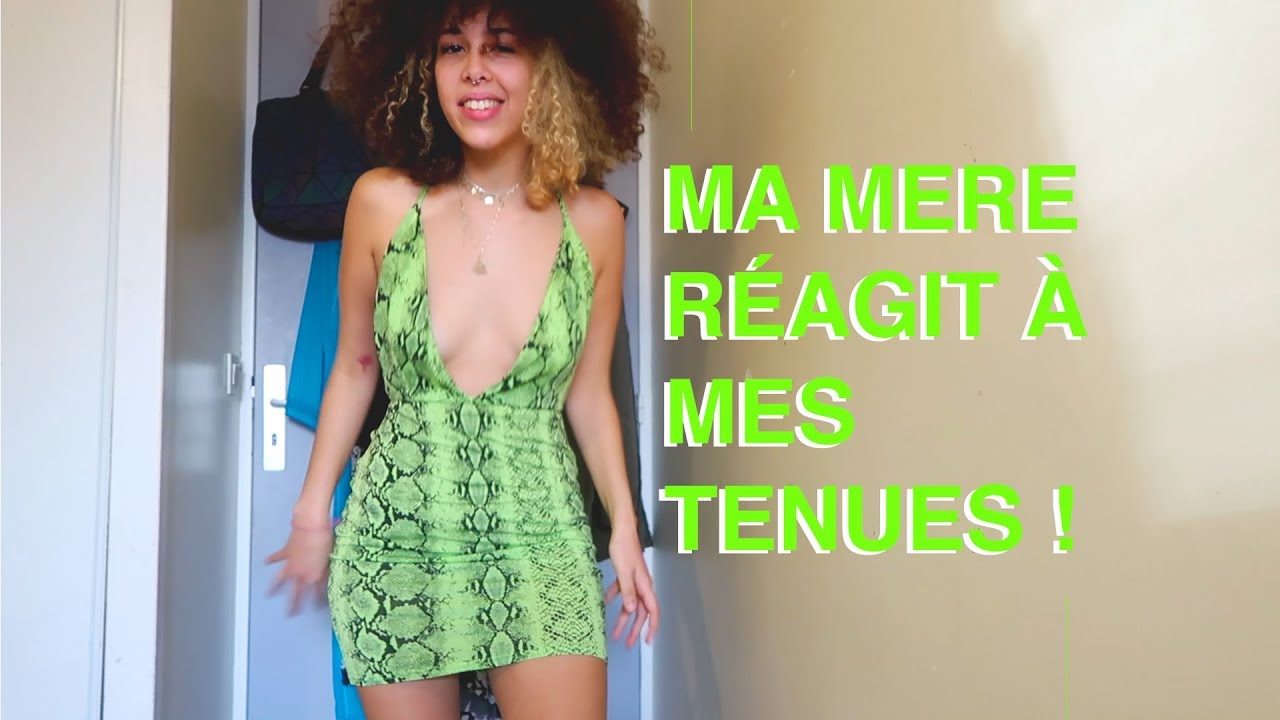 MA MÈRE REAGIT A MES TENUES ! // GLOOMYSARAH