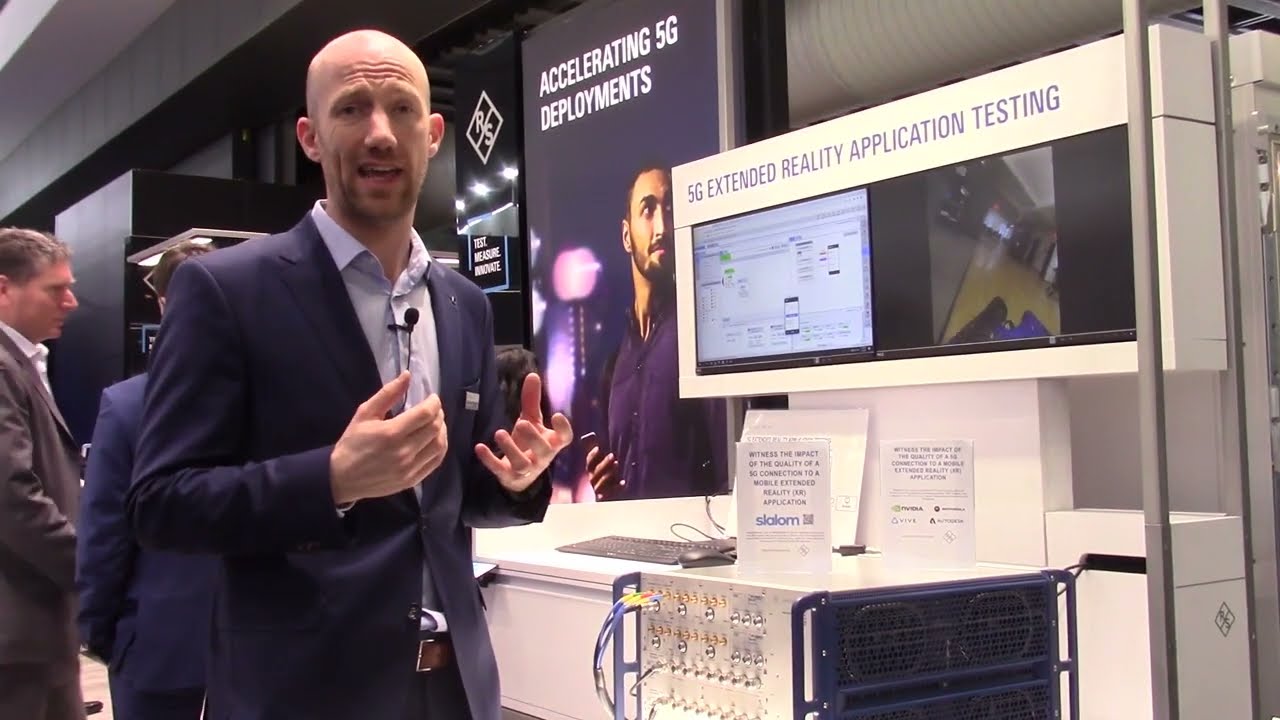Extended Reality Testing Demonstrations - R&S at MWC23