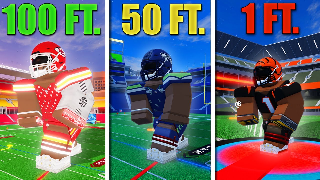 Every Touchdown Makes Me Shorter in Roblox NFL Universe Football!