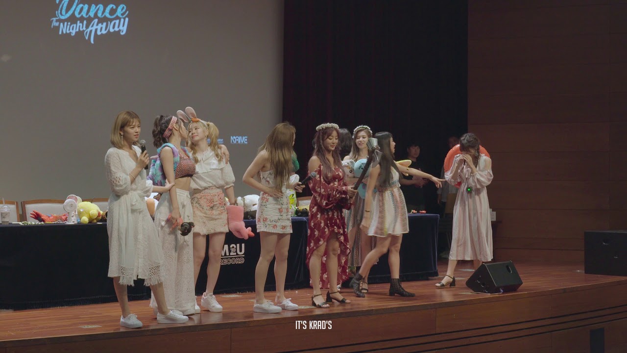 180721 트와이스 TWICE 상암 팬사인회 - 사인회 종료