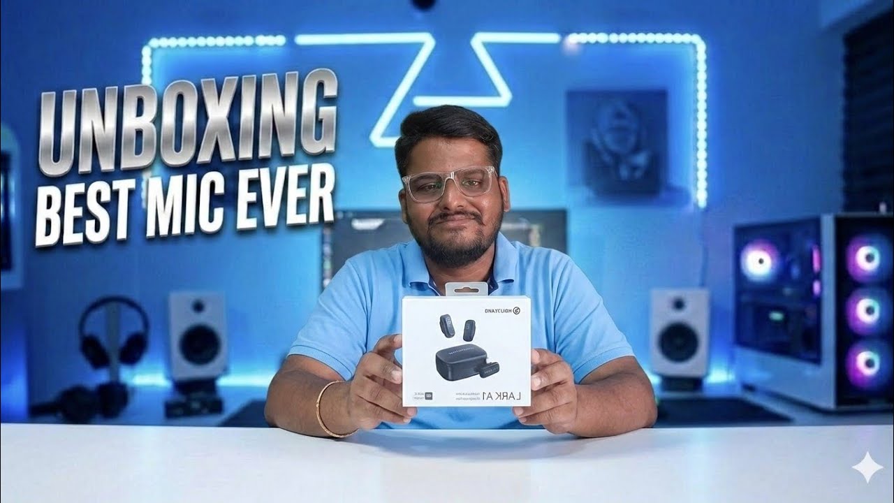 Holly land mic unboxing @Jahangirkalluriofficial 