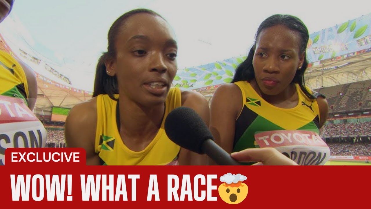 USA vs Jamaica: The SHOCKING 0.01 Second Finish You Have to See!
