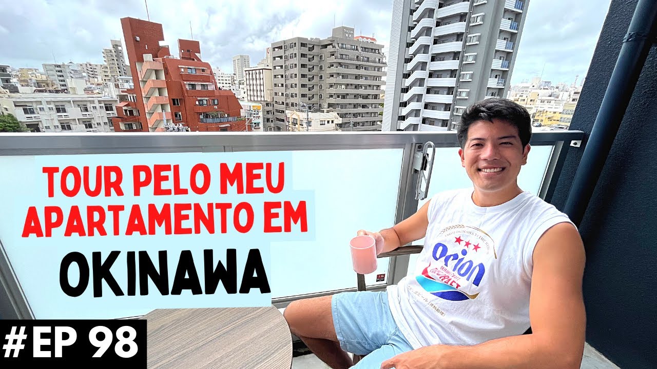 Tour pelo apartamento em Okinawa