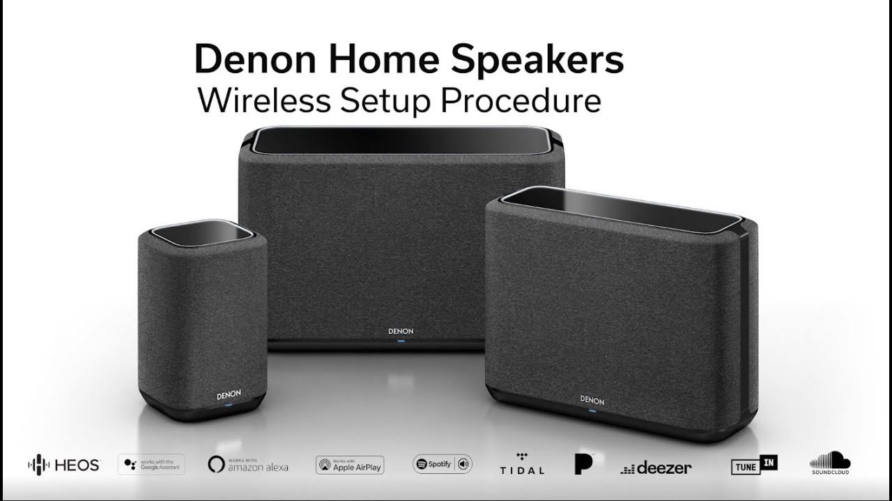 Denon Home Wireless Setup