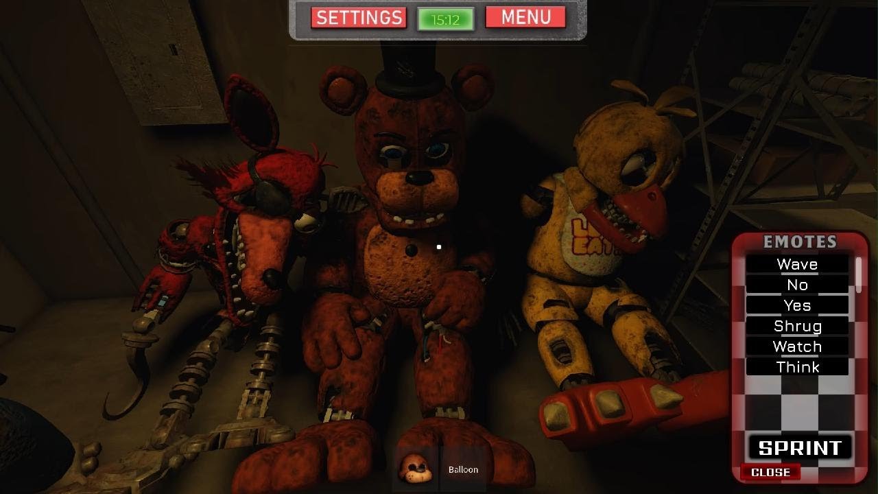 I Made My Own Roblox FNAF 2 Movie pt2