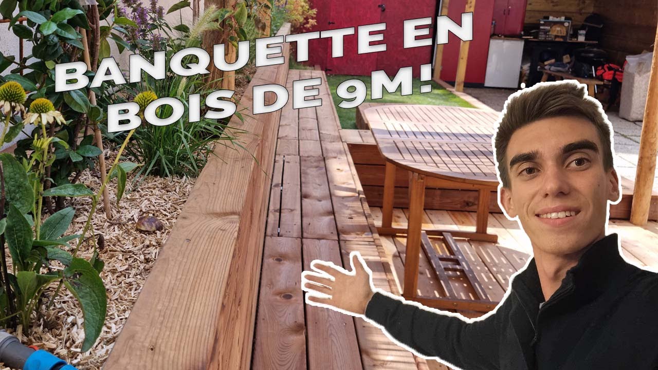 Comment fabriquer un banc en bois 