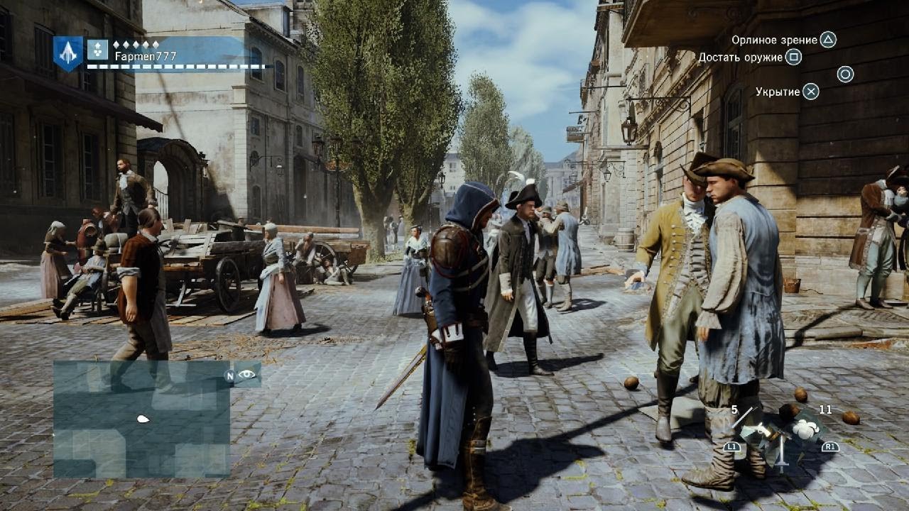 Assassin's Creed Unity Patch 1.00 for PS5 60 fps