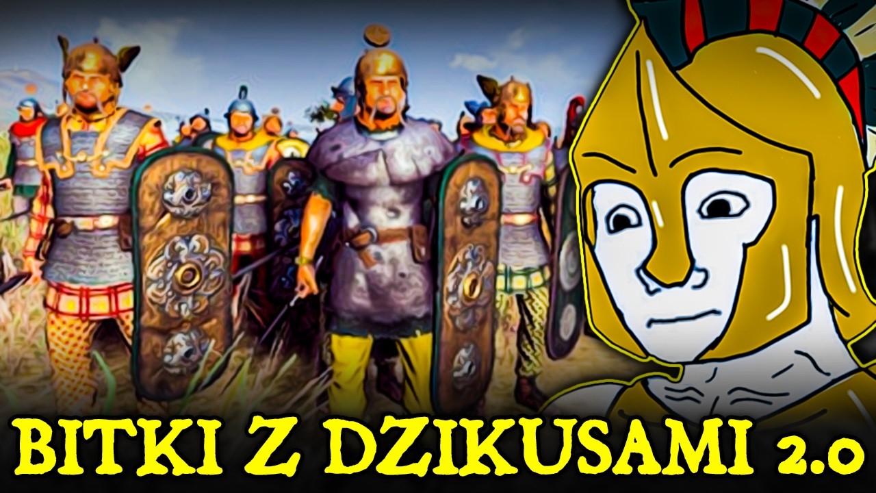 PYRRUS WALKI Z BARBARZYŃCAMI O DOMINACJE NA FLANKACH - TOTAL WAR: ROME II? (#6)