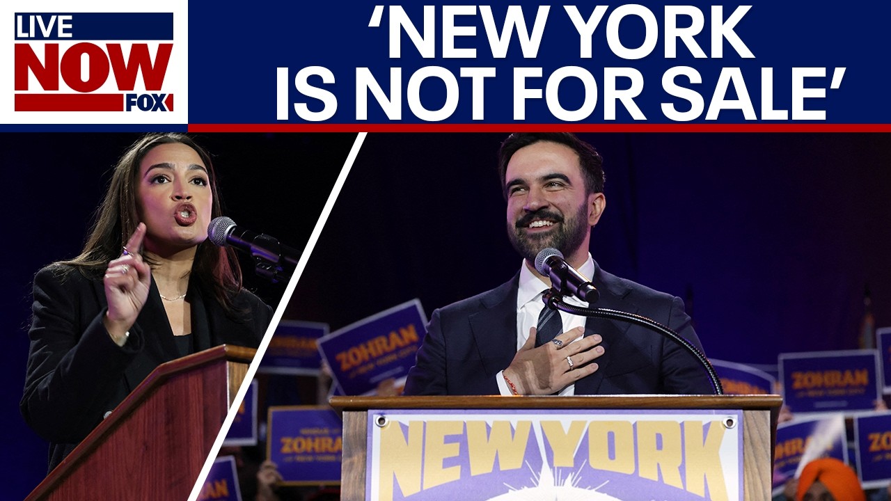 Mamdani joins AOC and Bernie Sanders for &lsquo;New York Is Not For Sale&rsquo; rally