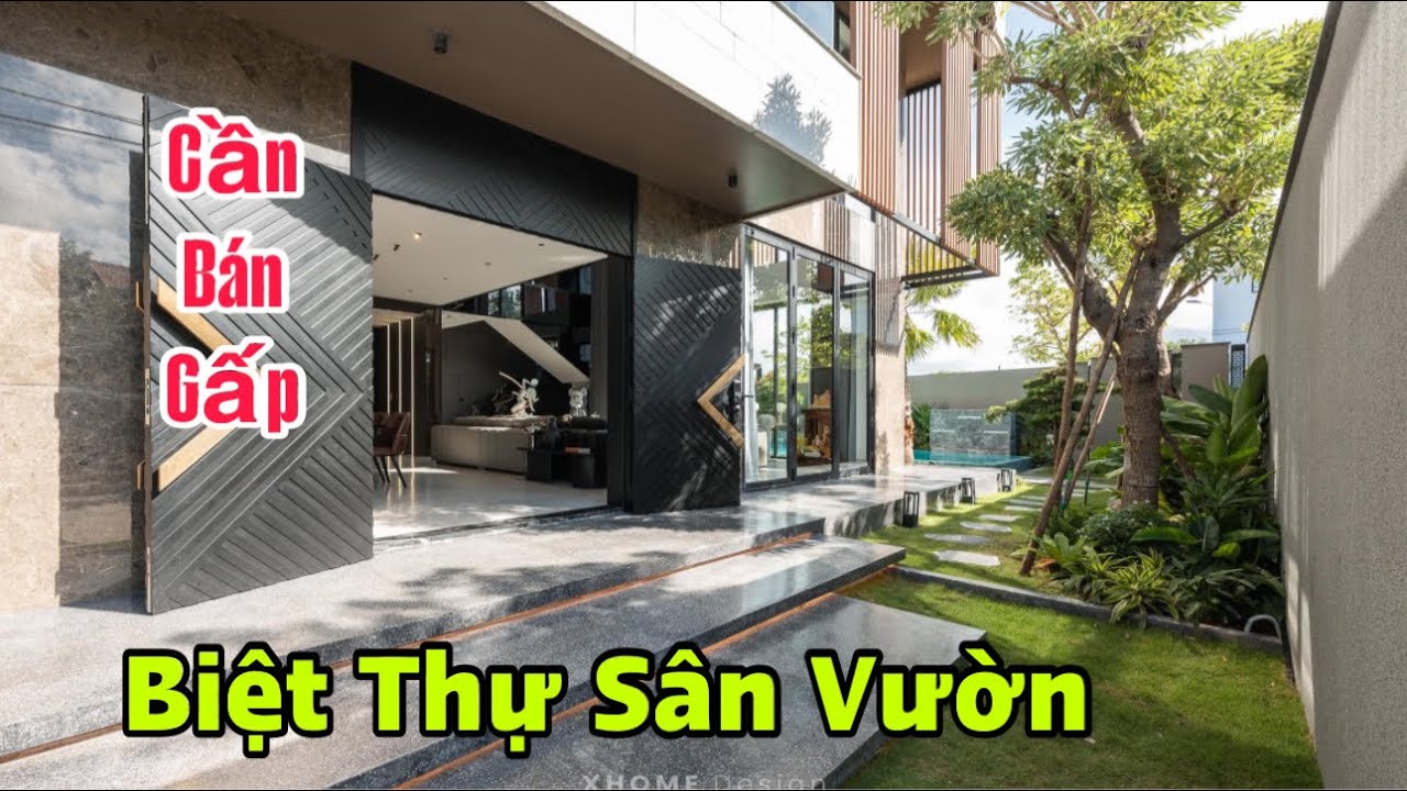 Bán nhà Gò Vấp | Biệt Thự sân vườn 15m x 20m Hồ Bơi , Ao Cá chủ kẹt tiền bán gấp giá mềm