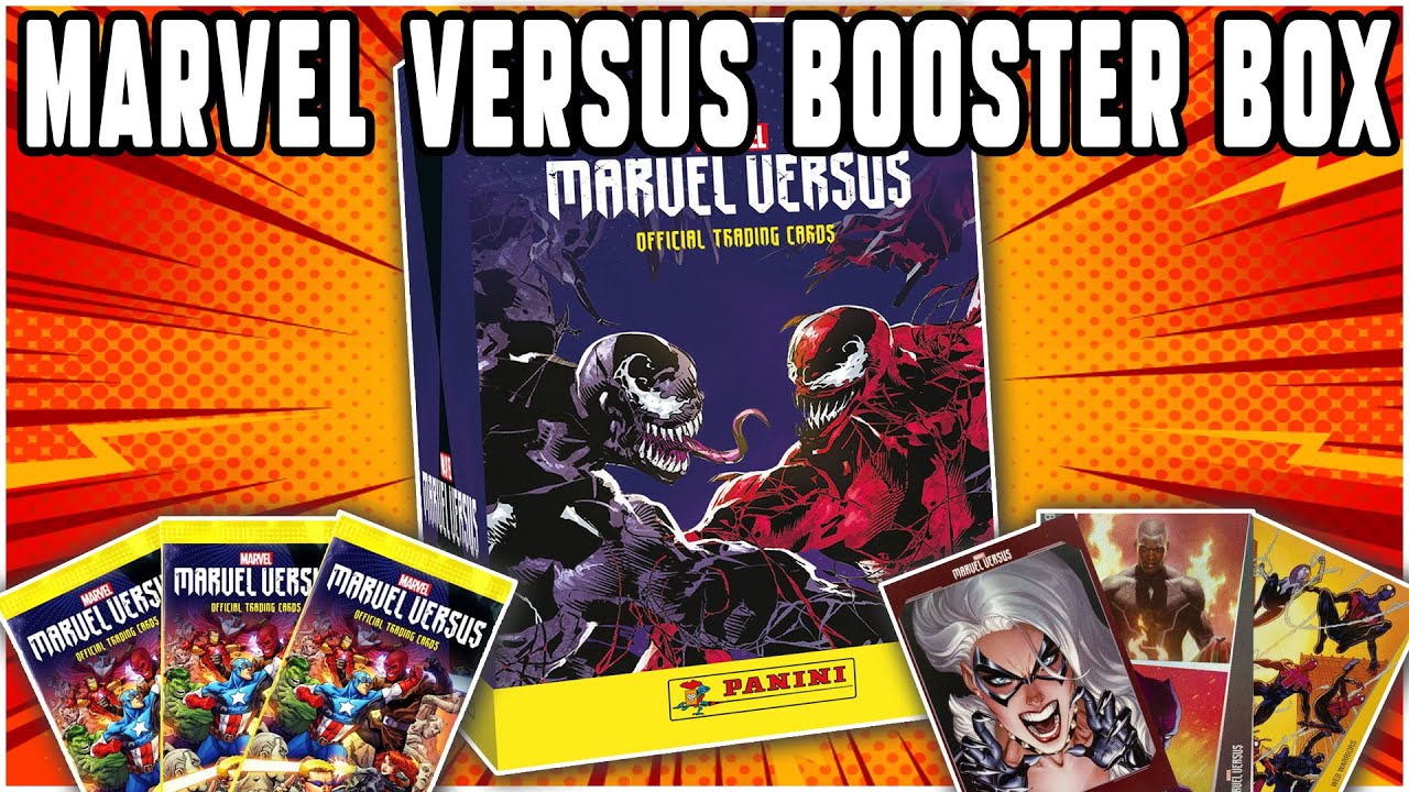Opening a Marvel Versus Trading Card Booster Box - Plus Binder update