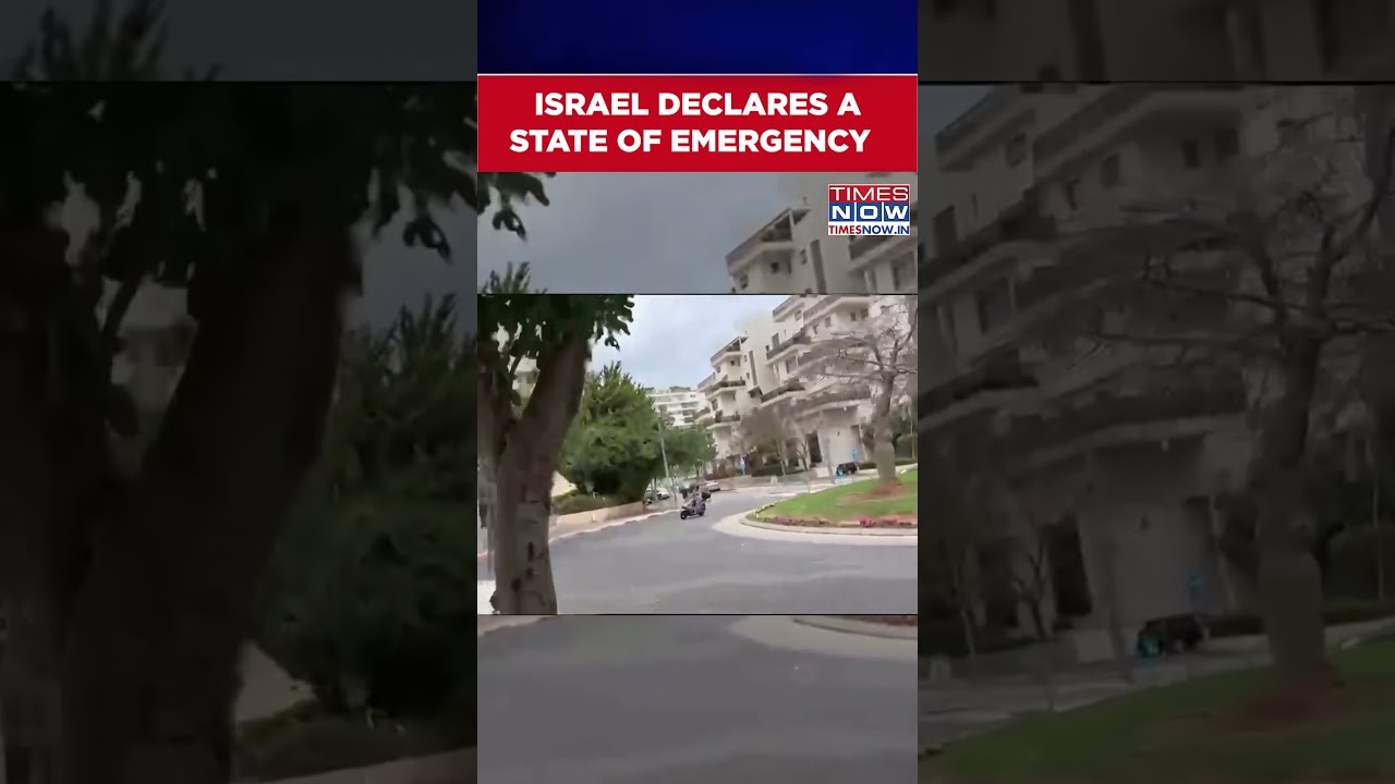 Israel Declares State Of Emergency Following Attack On Iran | Israel-Iran War #shorts