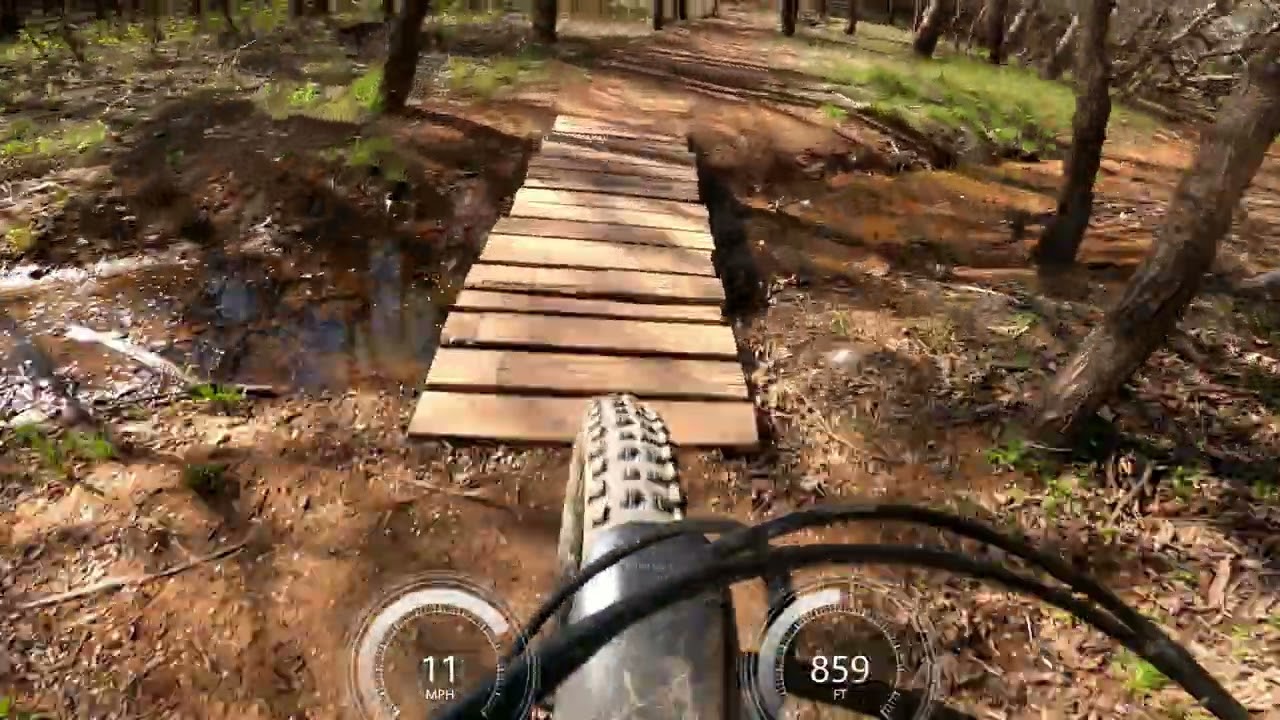 Goat Trail to First Entrance - Arcadia Lake Trails, Edmond