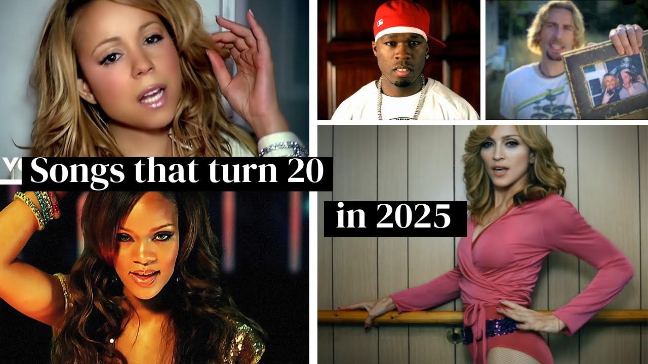 Songs that turn 20 years in 2025