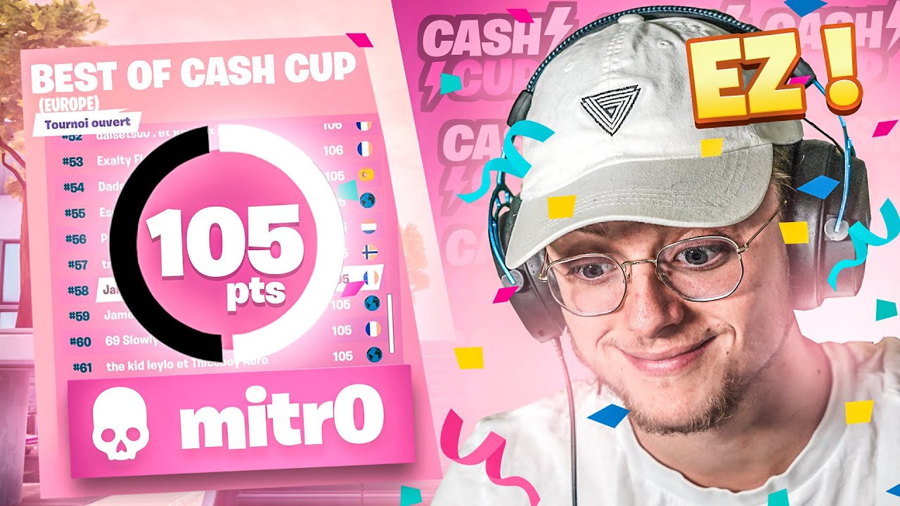 Je tue MITRO en CUP il rage 😡 (top 50 EU)