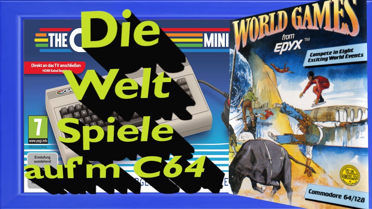 086: World Games | 1986 | Epyx | Die Games auf dem TheC64 Mini, Maxi, 64DTV