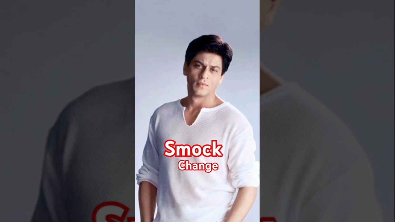 Shahrukh Khan Smoke Change. 😜😜😜 