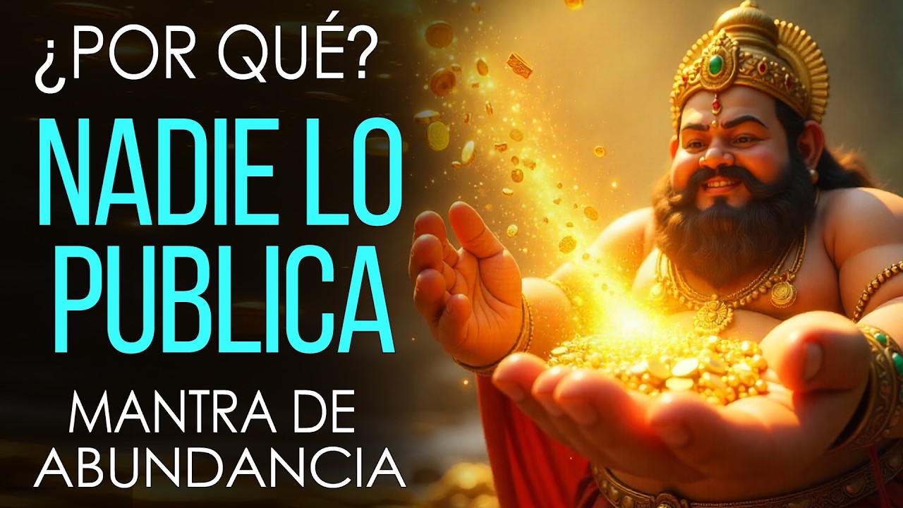 ¿POR QUÉ NADIE PUBLICA ESTO? 🤔 ¡MANTRA SECRETO DE LA RIQUEZA! ATRAE ABUNDANCIA INMEDIATA 💰