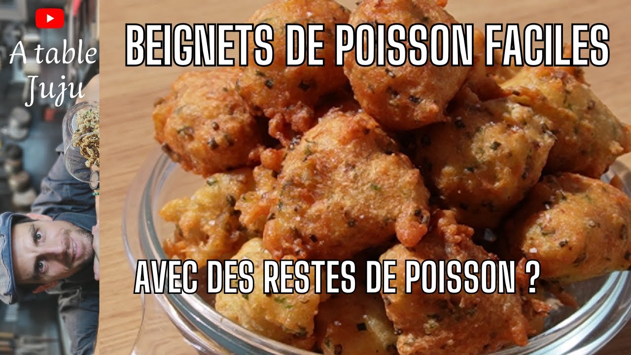 BEIGNETS DE POISSON ULTRA SIMPLES – UNE RECETTE ANTI-GASPI GOURMANDE !