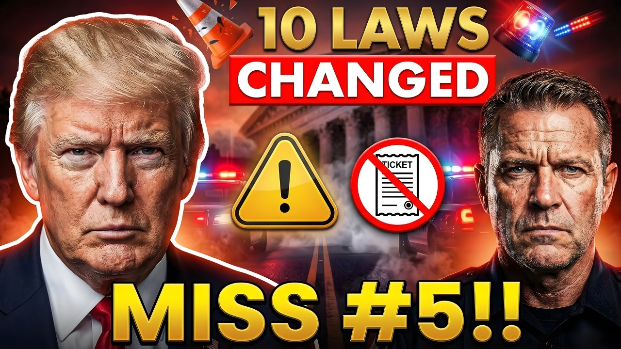 10 Driving Laws Just Changed in 2026 — Most Drivers Miss #5, New Rules Every Driver Must Follow
