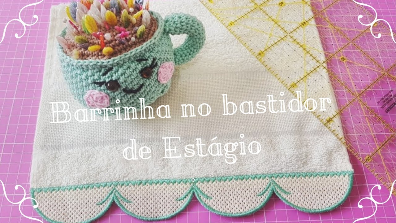 Barrinha no bastidor de estágio
