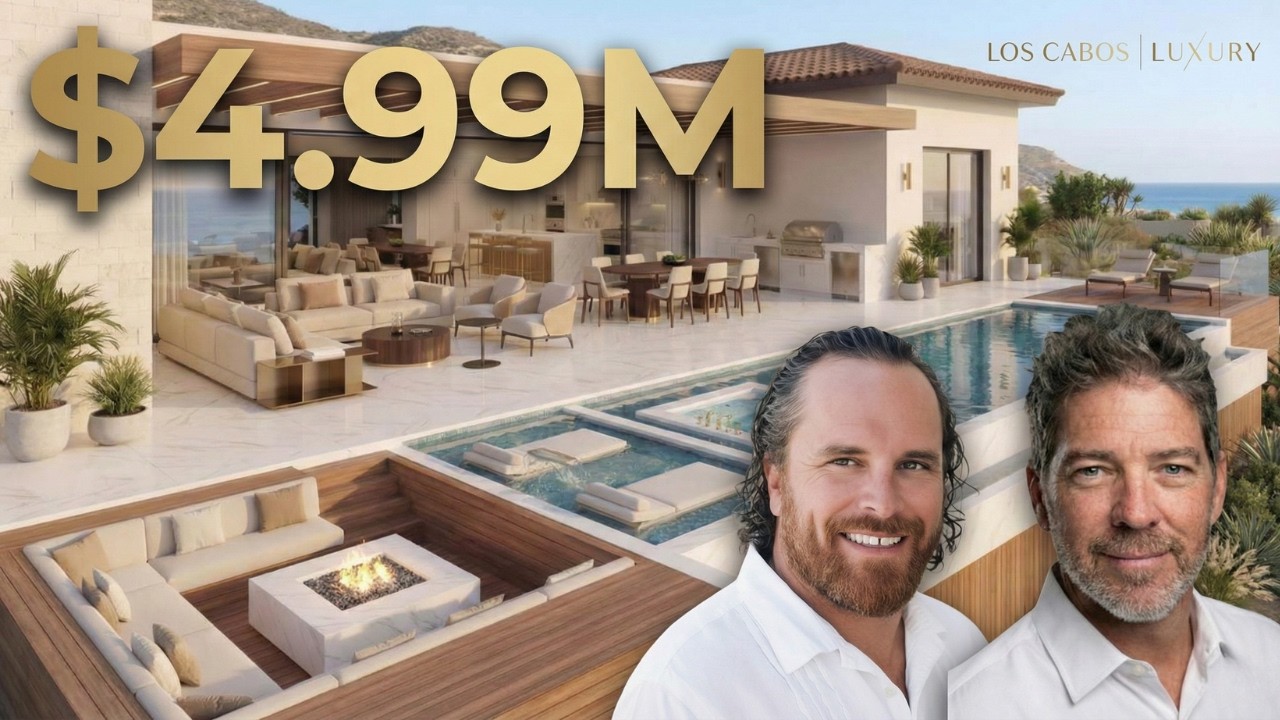 $4,999,000 Quivira Los Cabos | Best Ocean & Golf View Single-Level Villa