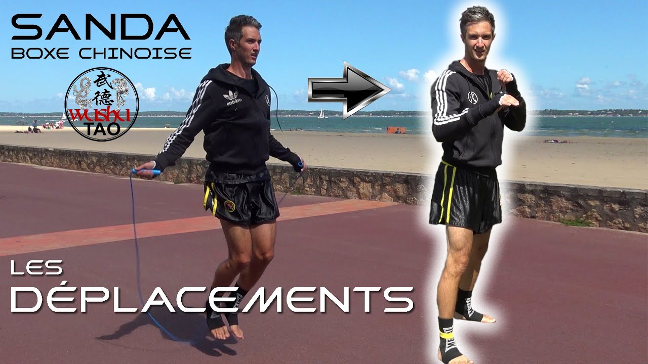 LE DÉPLACEMENT EN SANDA | BOXE CHINOISE |  Entrainement & Tutoriel | Kung fu | Wushu Tao