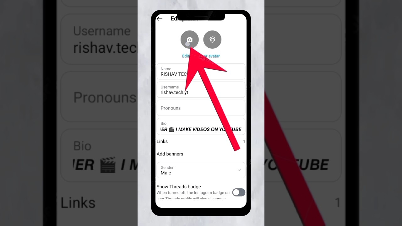 Instagram par dp kaise lagaye 😱 How to set dp on instagram 2025 | #shorts
