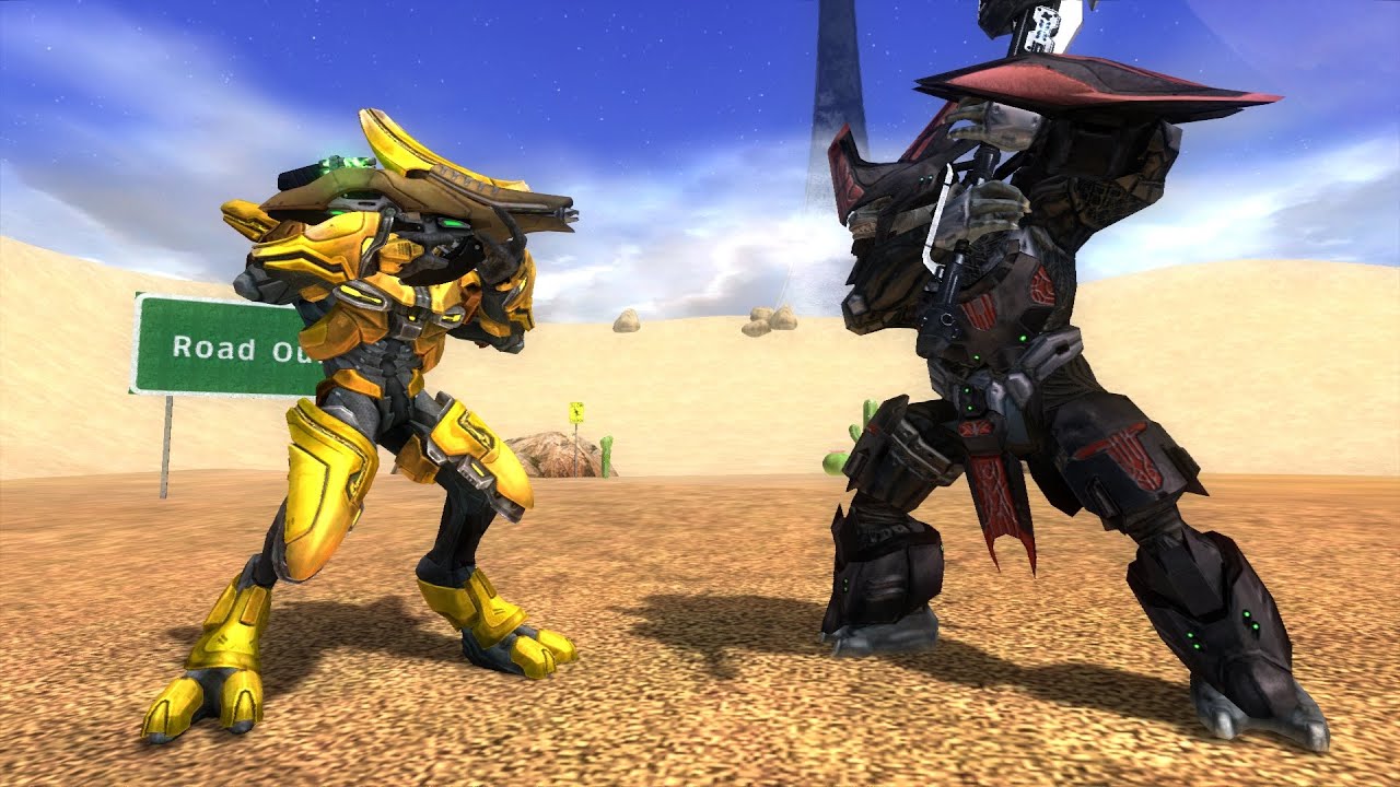 Halo Reach Elite General VS. Halo 3 Brute Chieftain