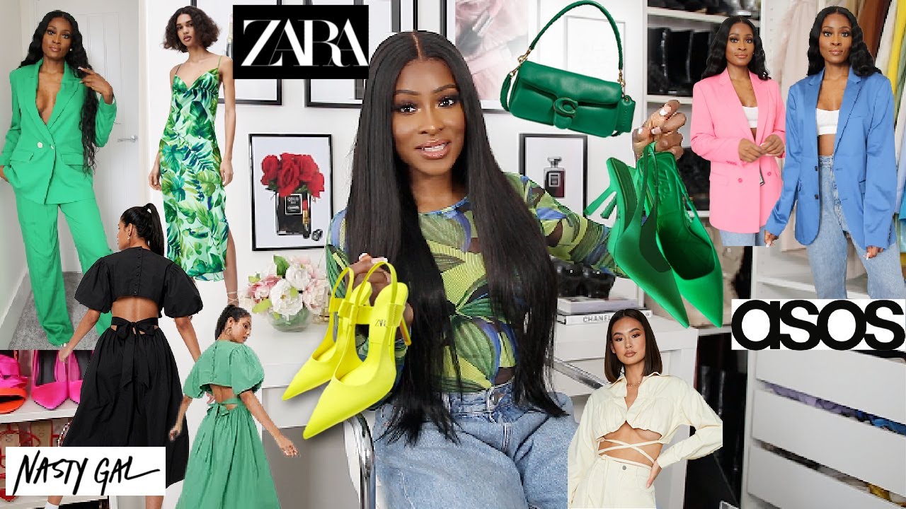 HUGE ZARA, ASOS, NASTY GAL HAUL! SPRING/SUMMER TRENDS