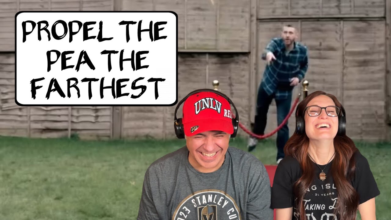 Taskmaster - Propel a Pea the Farthest REACTION