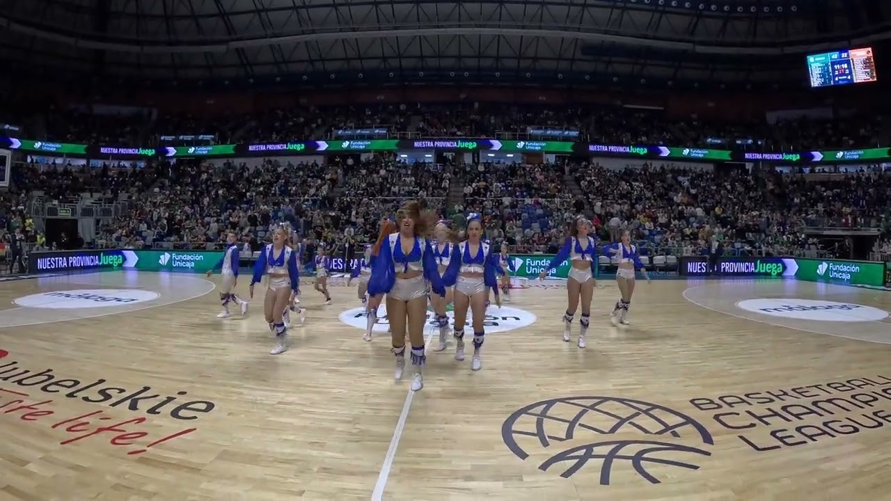 🌟GYM VICTORY🌟VICTORY CHEERLEADER 🌟Actuación partido Unicaja.