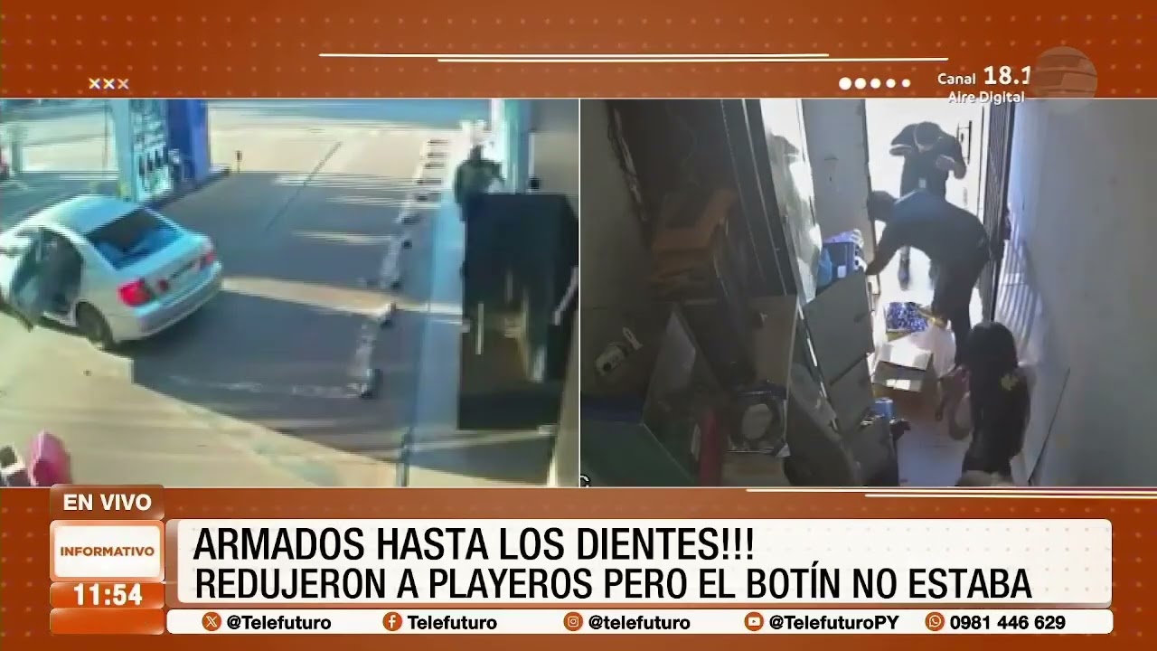 Redujeron a playeros, pero el botín no estaba