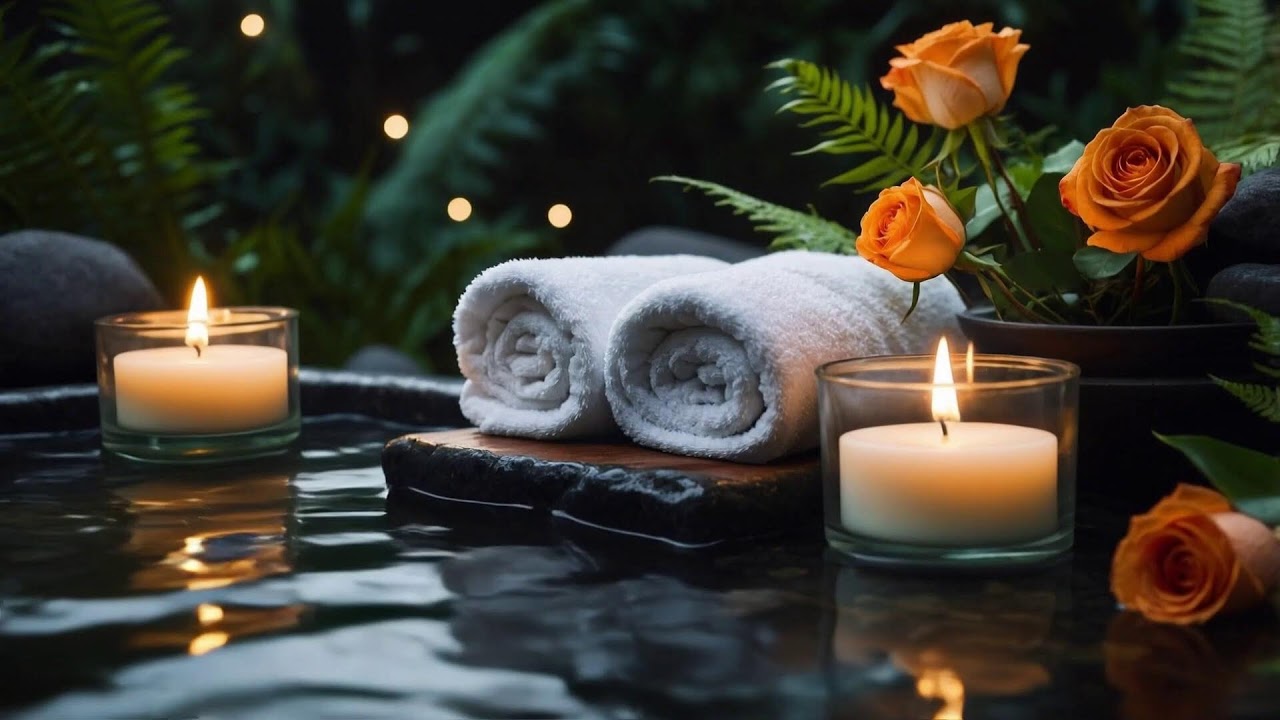 Relaxing Spa Music 🌺 Calm Your Mind Instantly, Release Stress, Insomnia Healing Piano Music 31