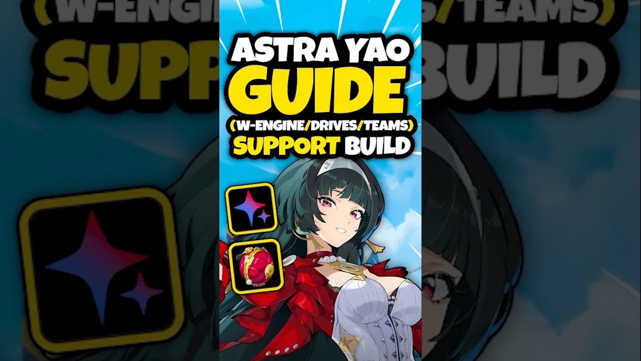 Astra Yao Guide! Best Support Build! #yixuan #astrayao