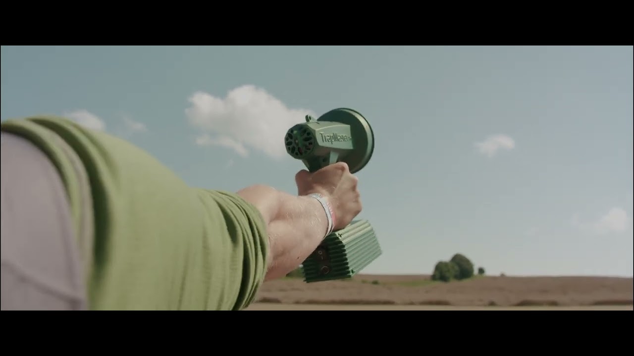 Nordic Clays - showcasing the TrapMaster at Brahetrolleborg Gamefair.
