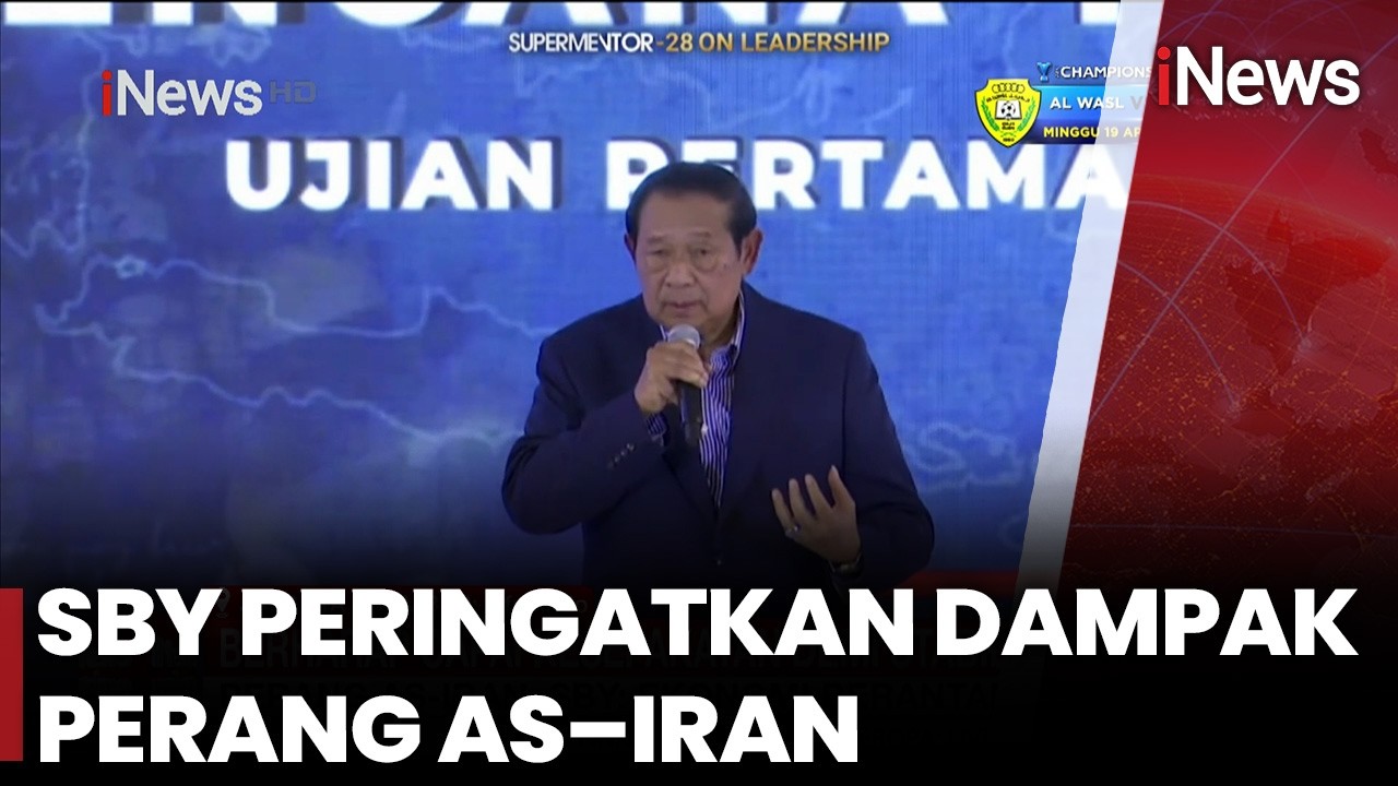 Perang AS&ndash;Iran, SBY: Ekonomi Dunia Bisa Berantakan | iNews Prime (15/4)