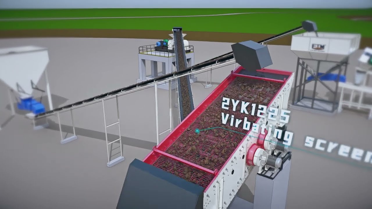 Tin Ore Processing Plant (Animation Video)